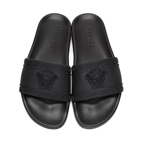 mens versace slides cheap|versace clog mule for men.